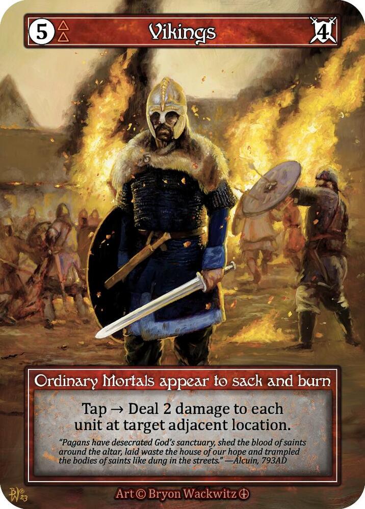 Vikings (Foil) - Arthurian Legends (ART)