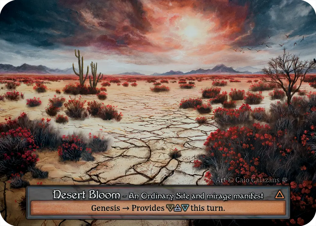 Desert Bloom-Gothic