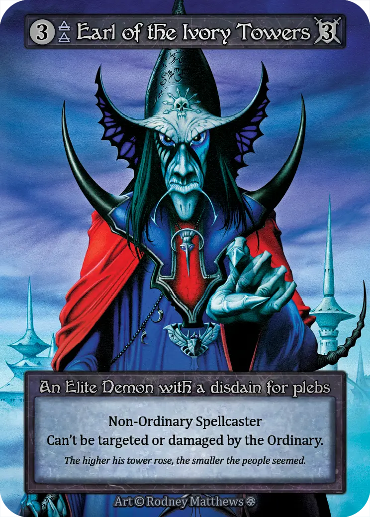 Earl of the Ivory Towers-Gothic