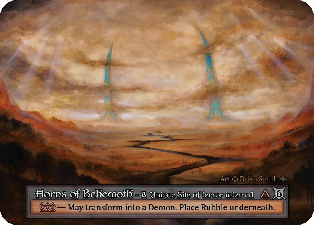 Horns of Behemoth-Gothic