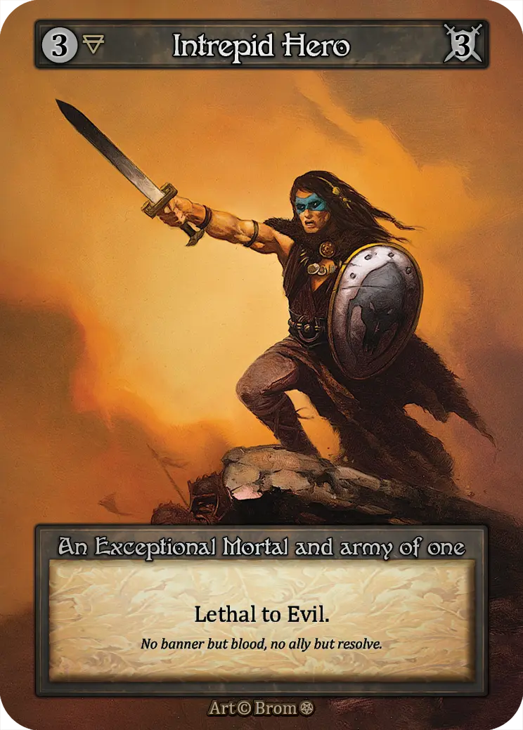 Intrepid Hero-Gothic