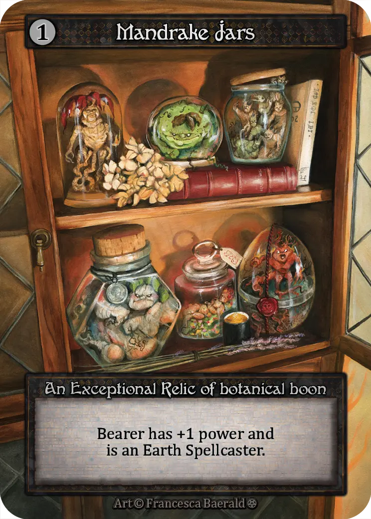 Mandrake Jars-Gothic