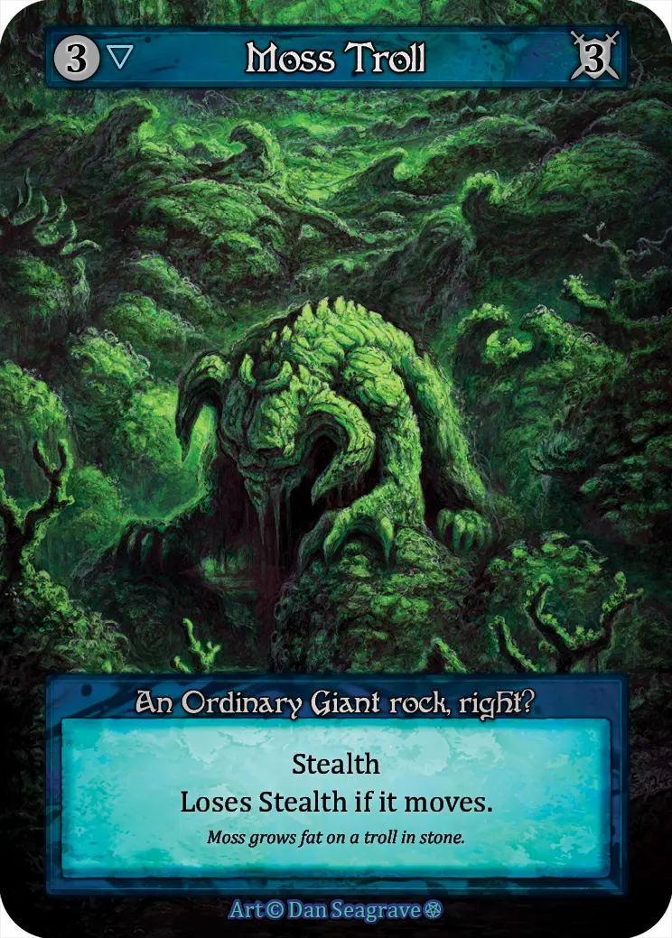 Moss Troll-Gothic