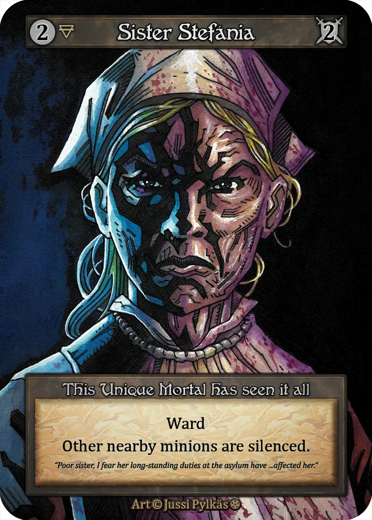 Sister Stefánia-Gothic